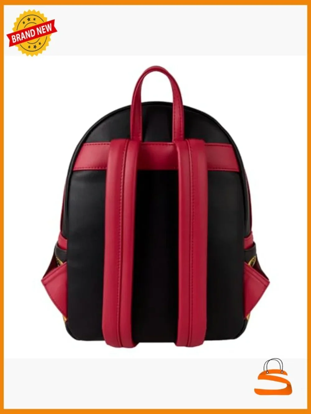 Vegan Leather Mini Backpack with Strap - Universal Monsters